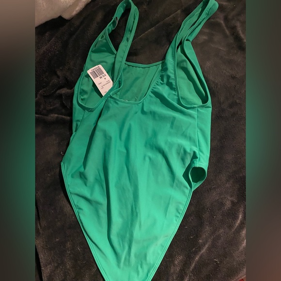 Forever 21 Green one piece swimsuit size medium - Picture 2 of 3